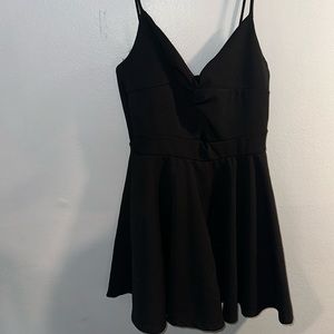 Black Windsor Dress W/ SHORTS